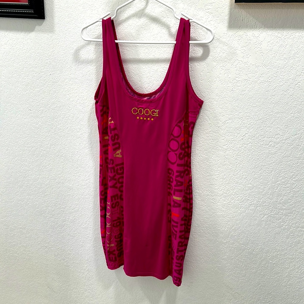 Fuchsia COOGI dress size large